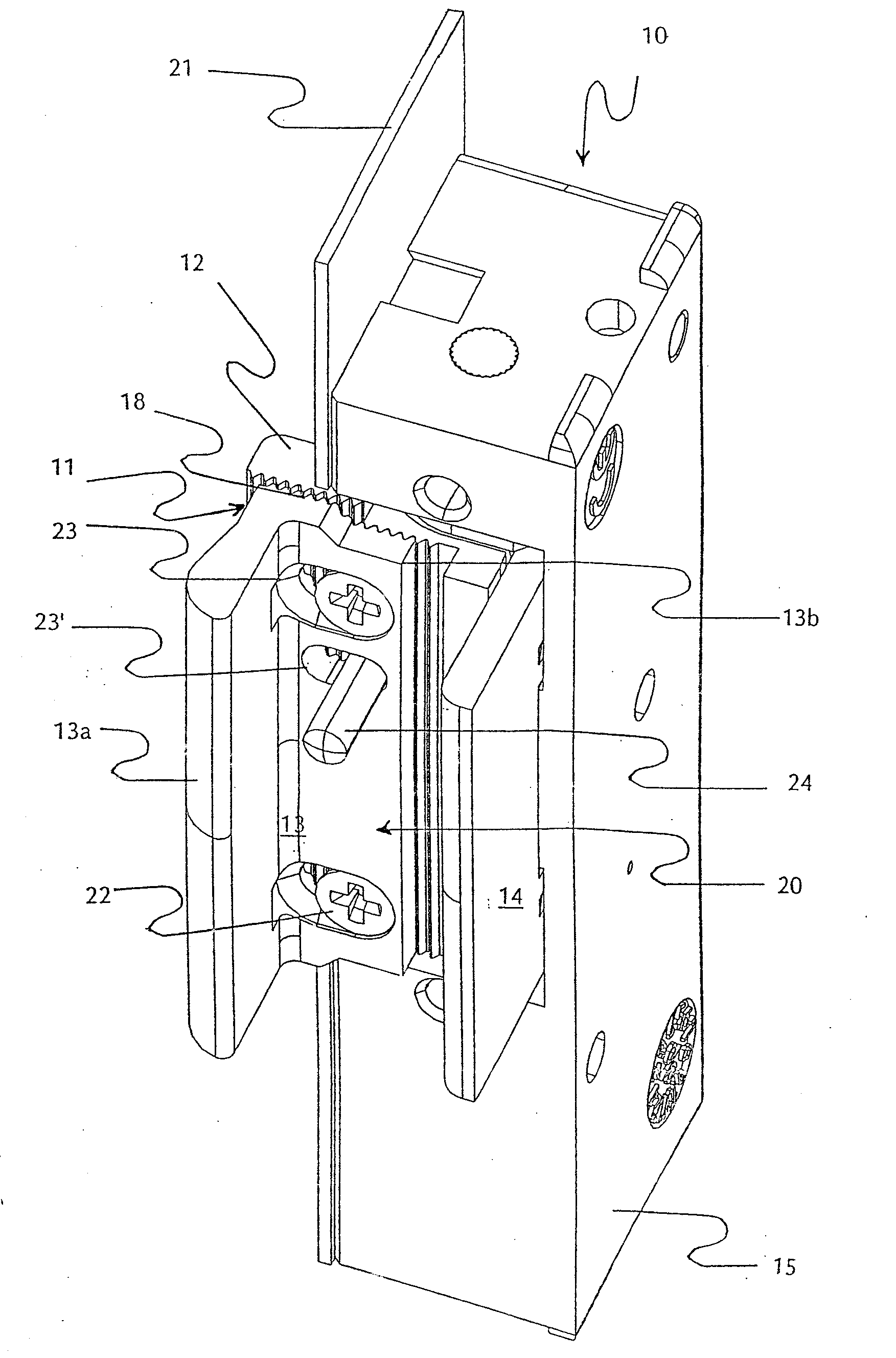 Electric door opener for glass doors