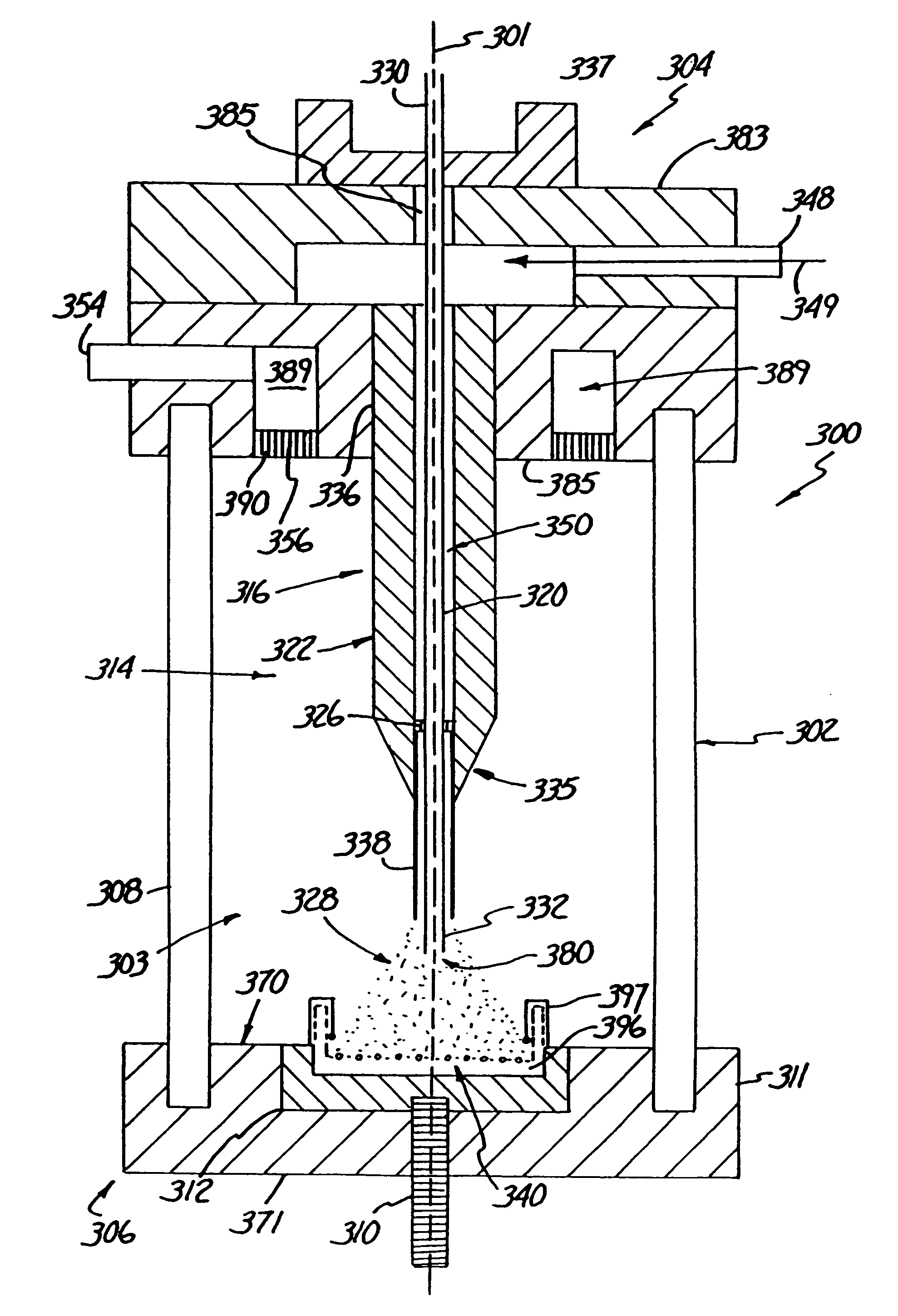 Electrospraying method with conductivity control