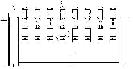 Moving load analog loading method and device for rail transit wheel axle