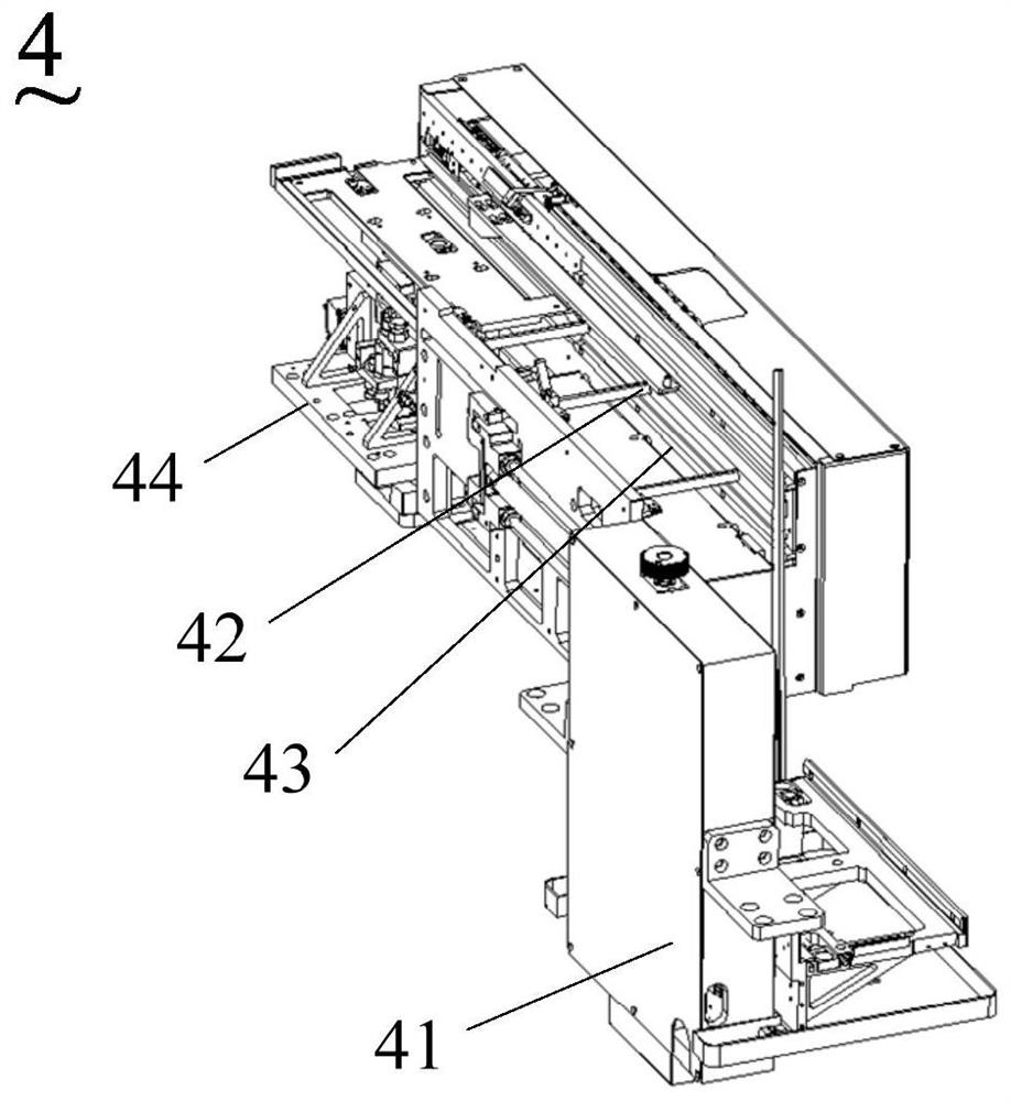 Single-channel laminating assembly equipment for mobile phone camera module