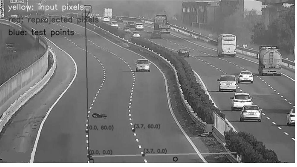 Expressway abnormal event scene library construction method