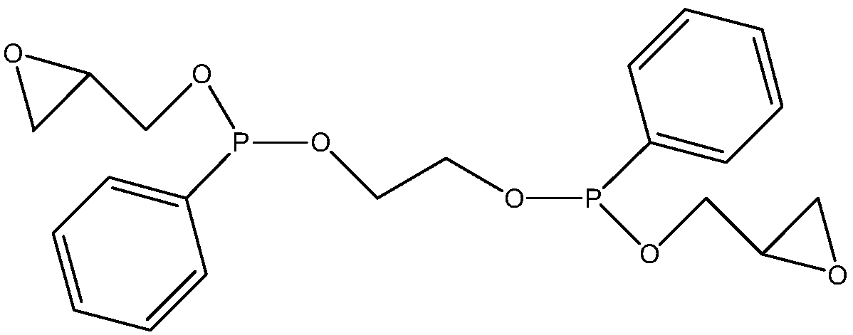 Reactive flame retardant, preparation method and application thereof