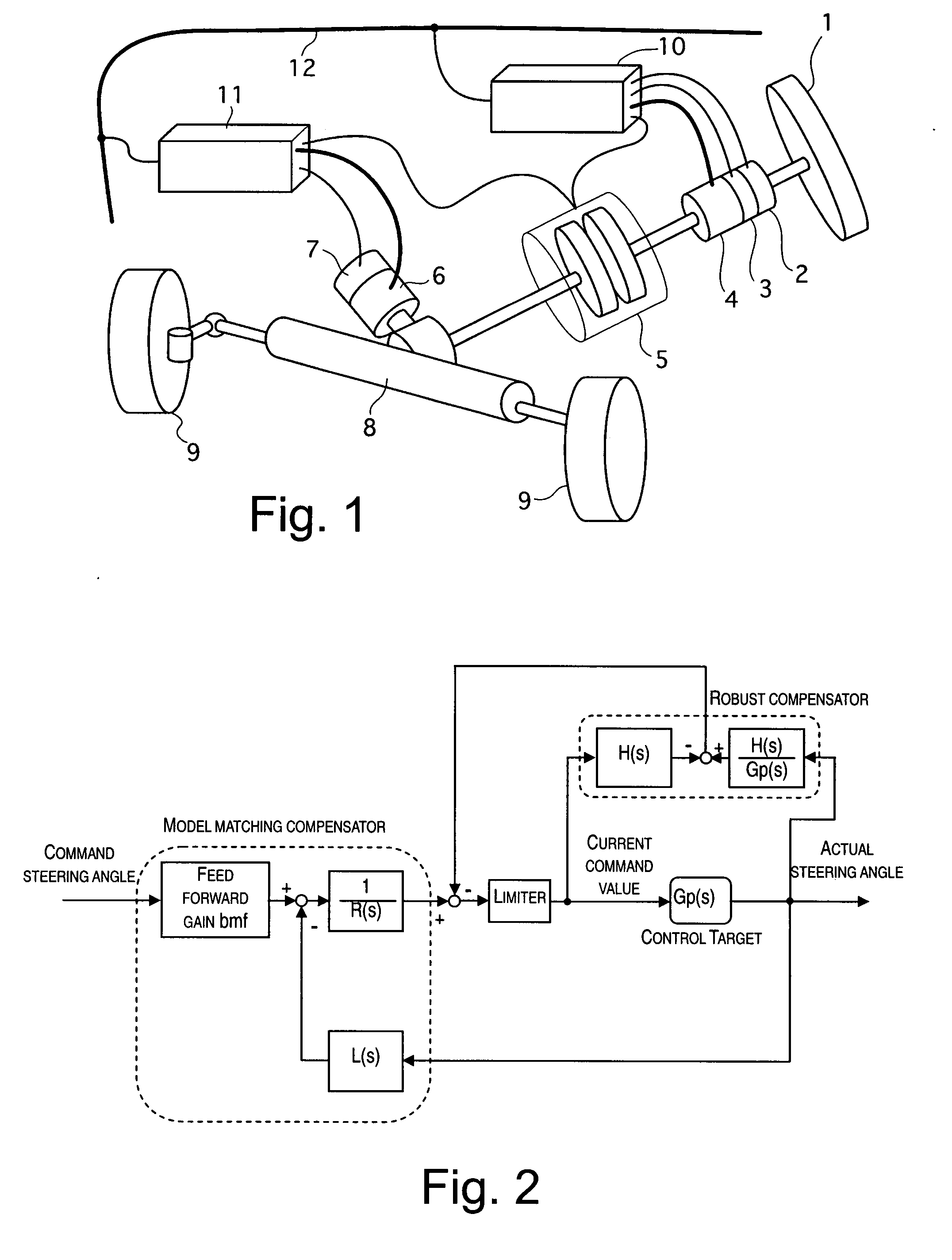 Vehicle steering control apparatus and method