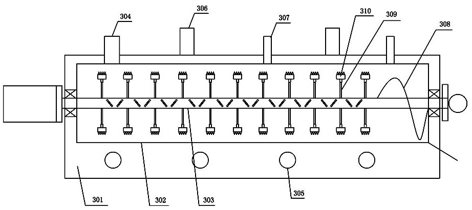 Continuous treatment method of oily sludge