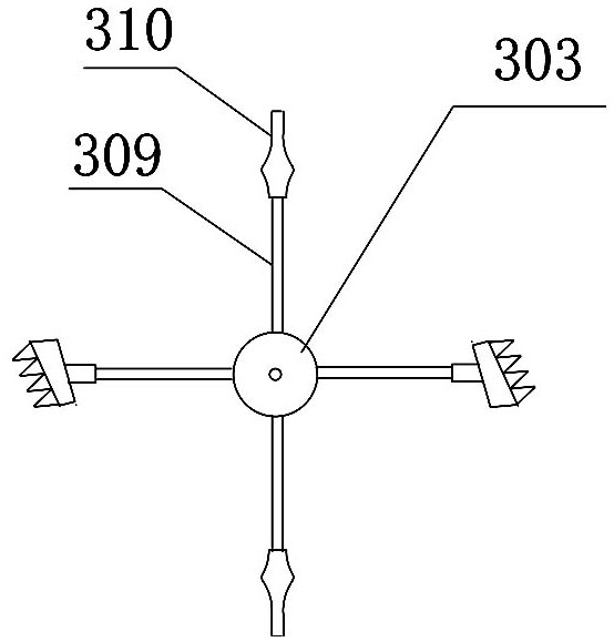 Continuous treatment method of oily sludge