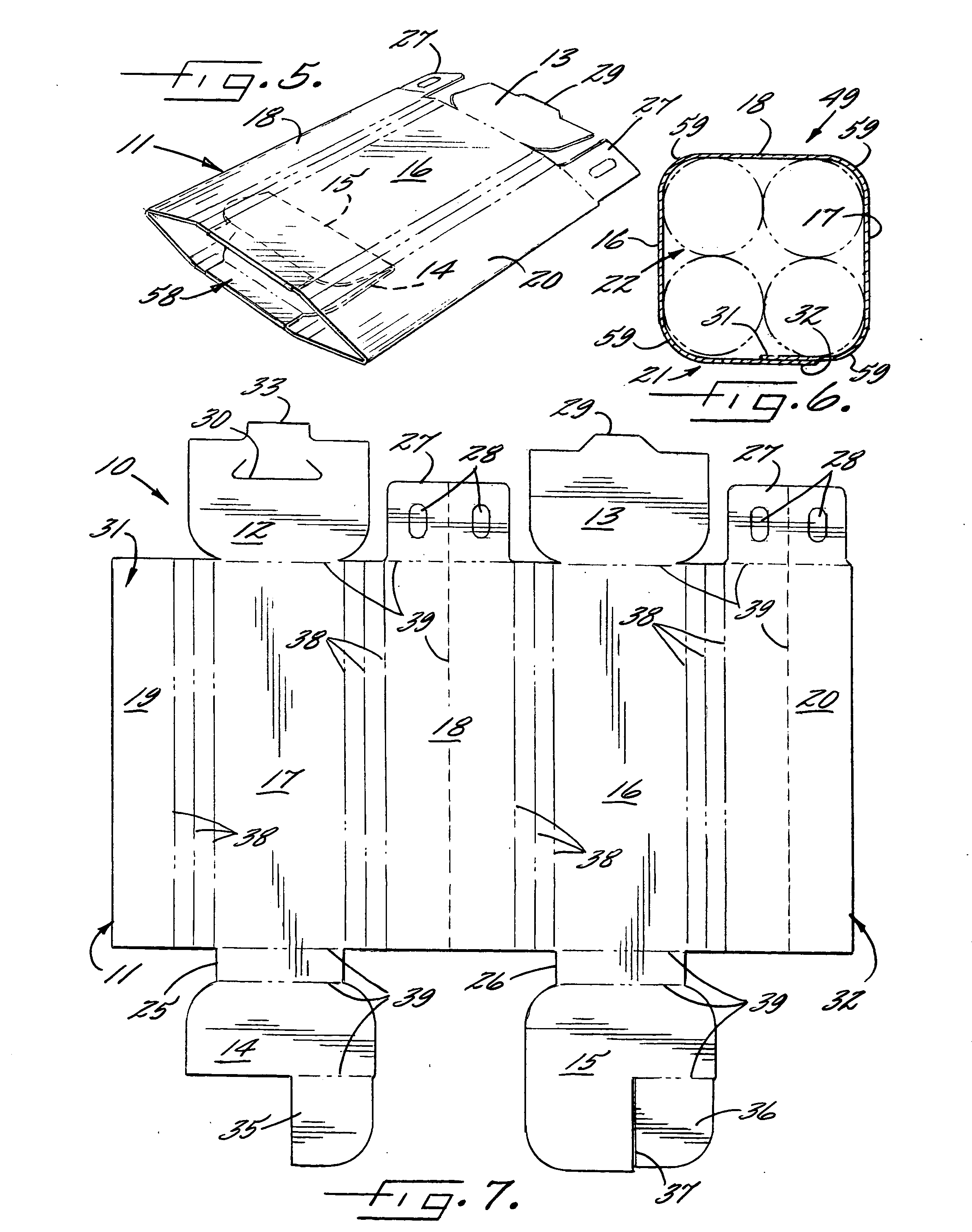 Blank capable of forming a container having rounded corners