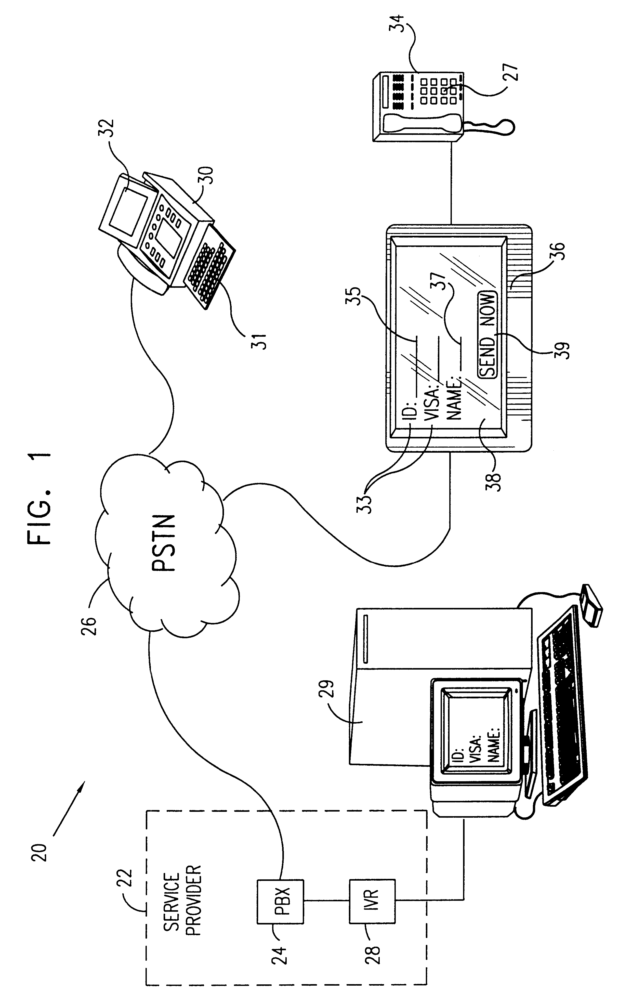 Adaptable subscriber unit for interactive telephone applications