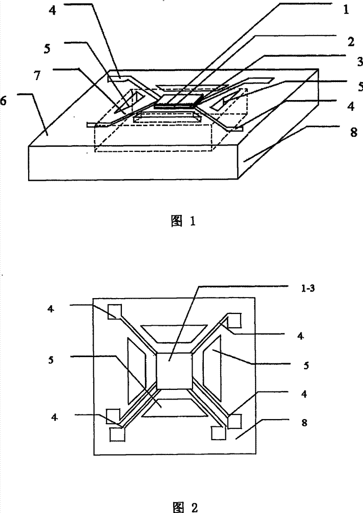 Constant temperature measurement-type micro humidity sensor and producing method thereof