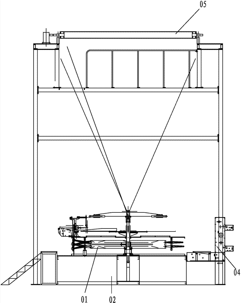 Ultra-large plastic circular loom