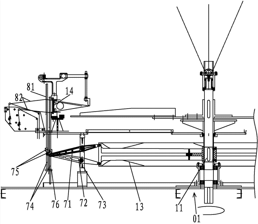 Ultra-large plastic circular loom