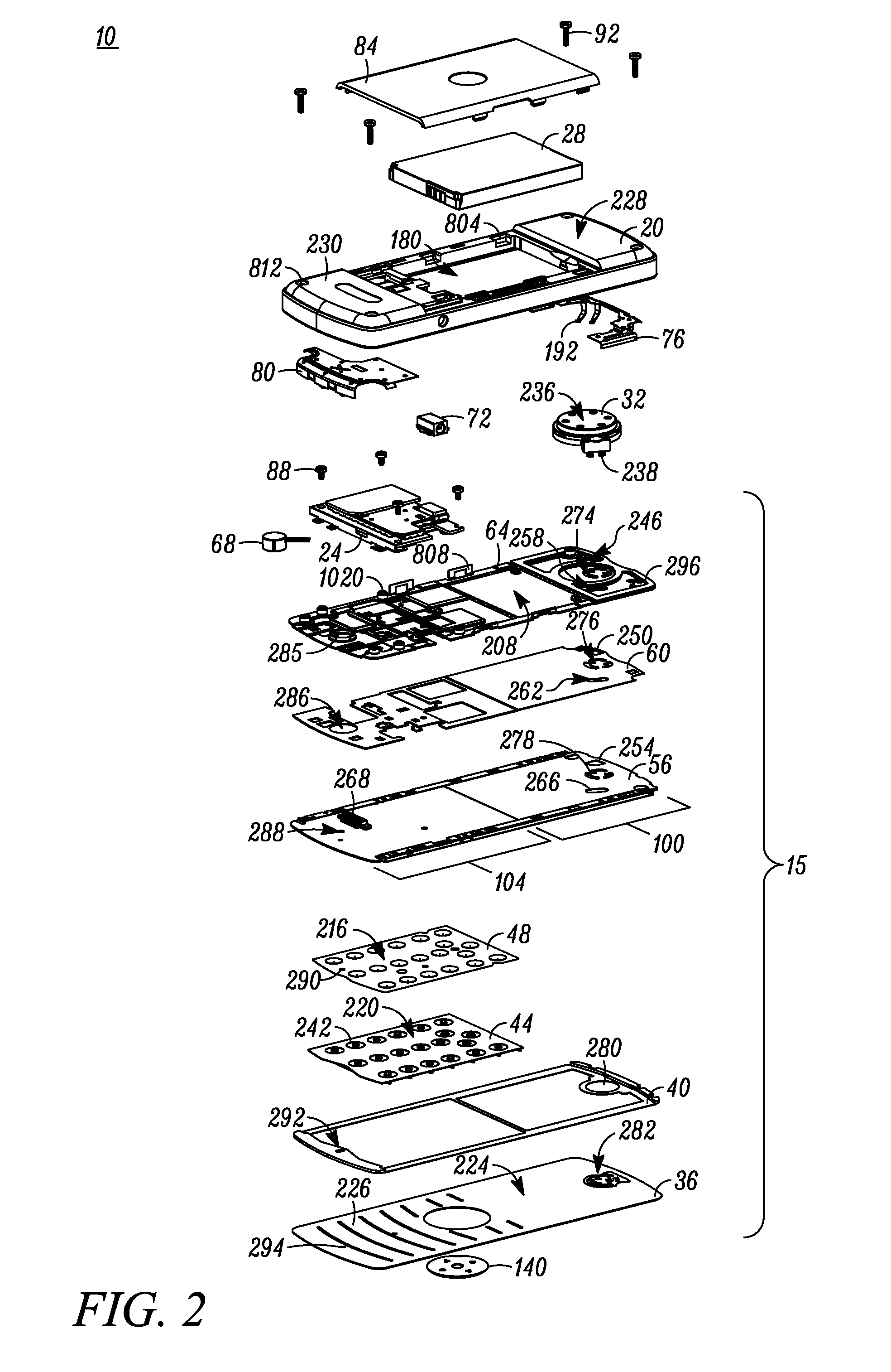 Handset device with audio porting