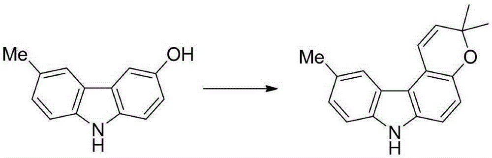 Synthetic method of pyrano[2,3-c]carbazole compounds