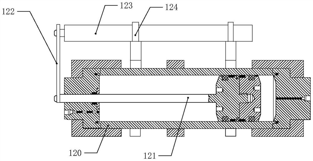 Three-dimensional physical simulation system for periodic injection and production of gas storage