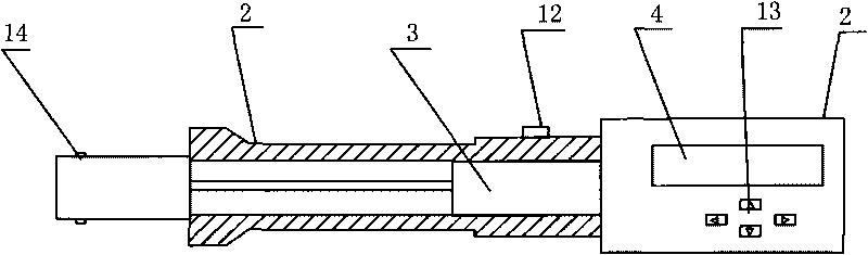 Portable electronic plug gauge