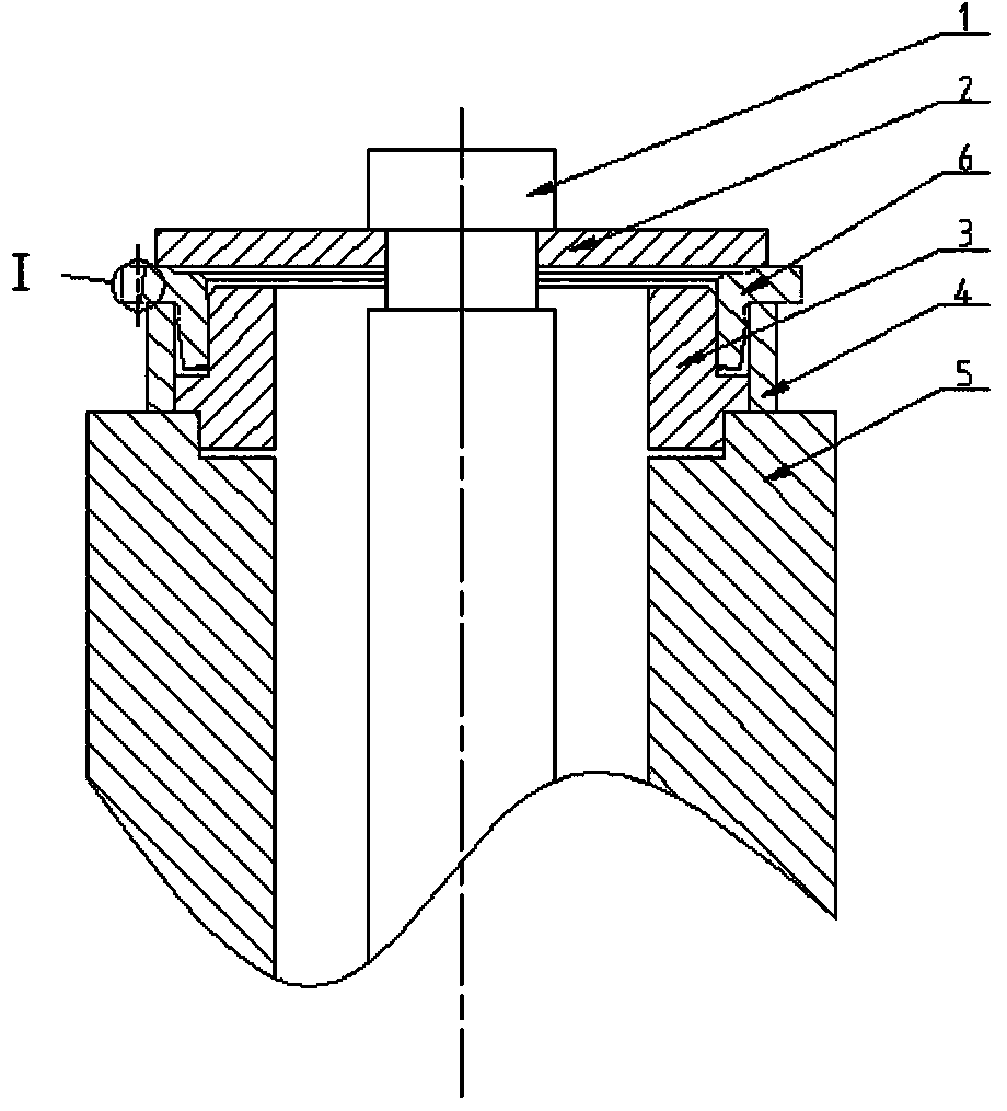 Fixture for gear shaping on thin-wall outer gear ring