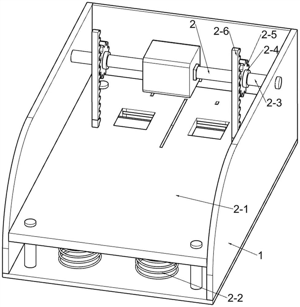 Rotary cleaning type mounting frame for livestock lick blocks