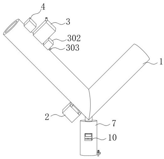 Steelmaking converter flue with ash deposition prevention structure