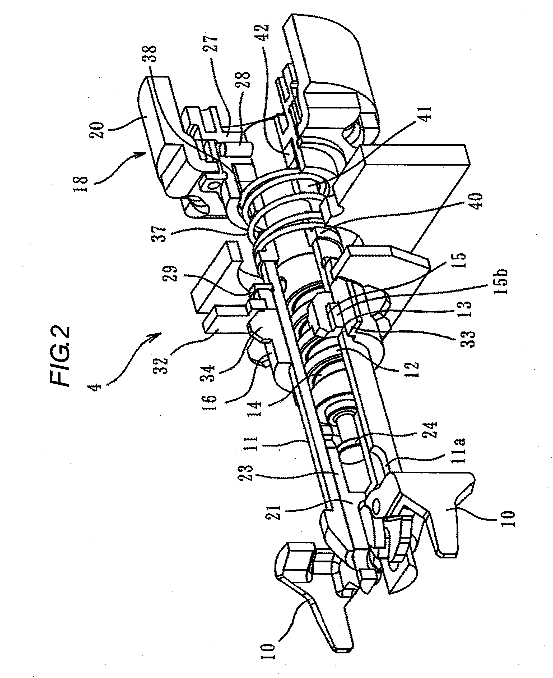 Reinforcing bar binding machine