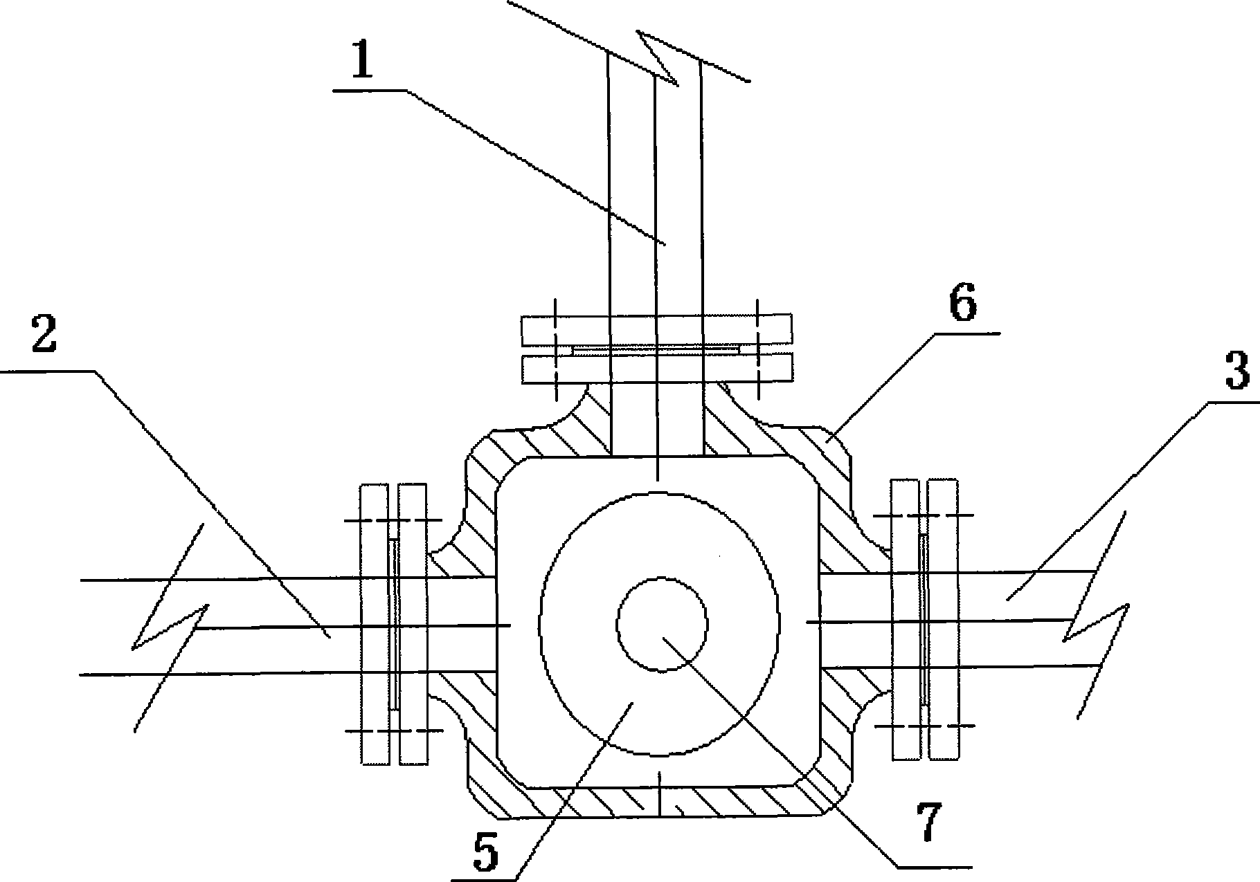 Bidirectional guide stop valve