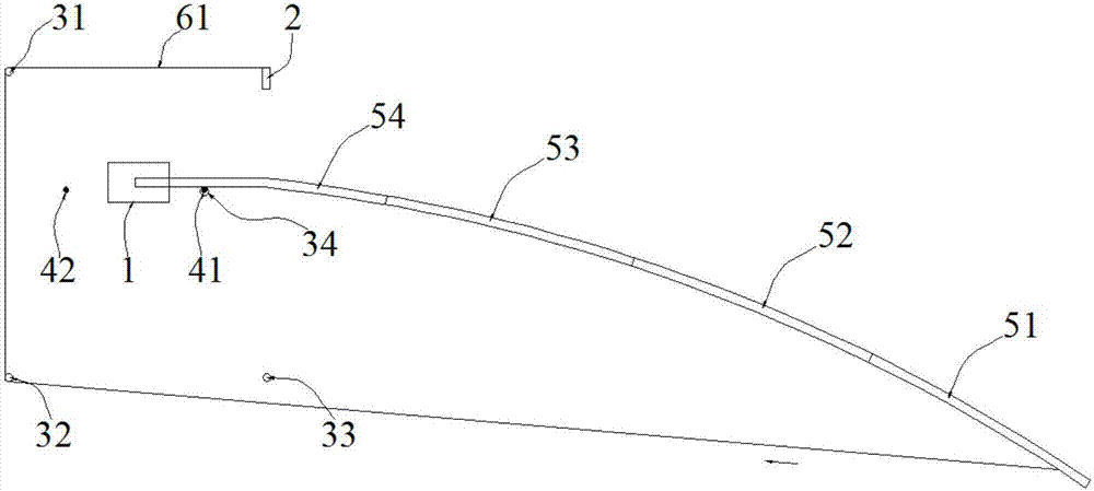 Net cage floating pipe framework construction method