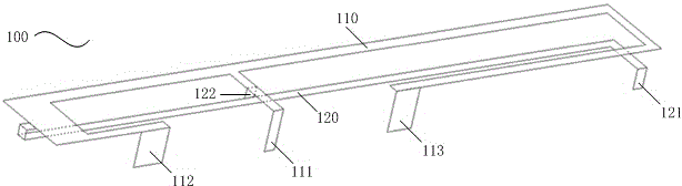 All-metal laptop antenna