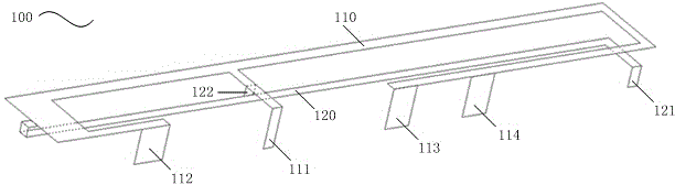 All-metal laptop antenna