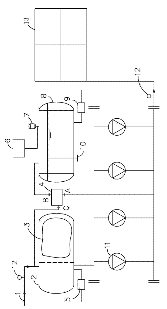 Non-negative pressure pump station with function of protecting water hammer