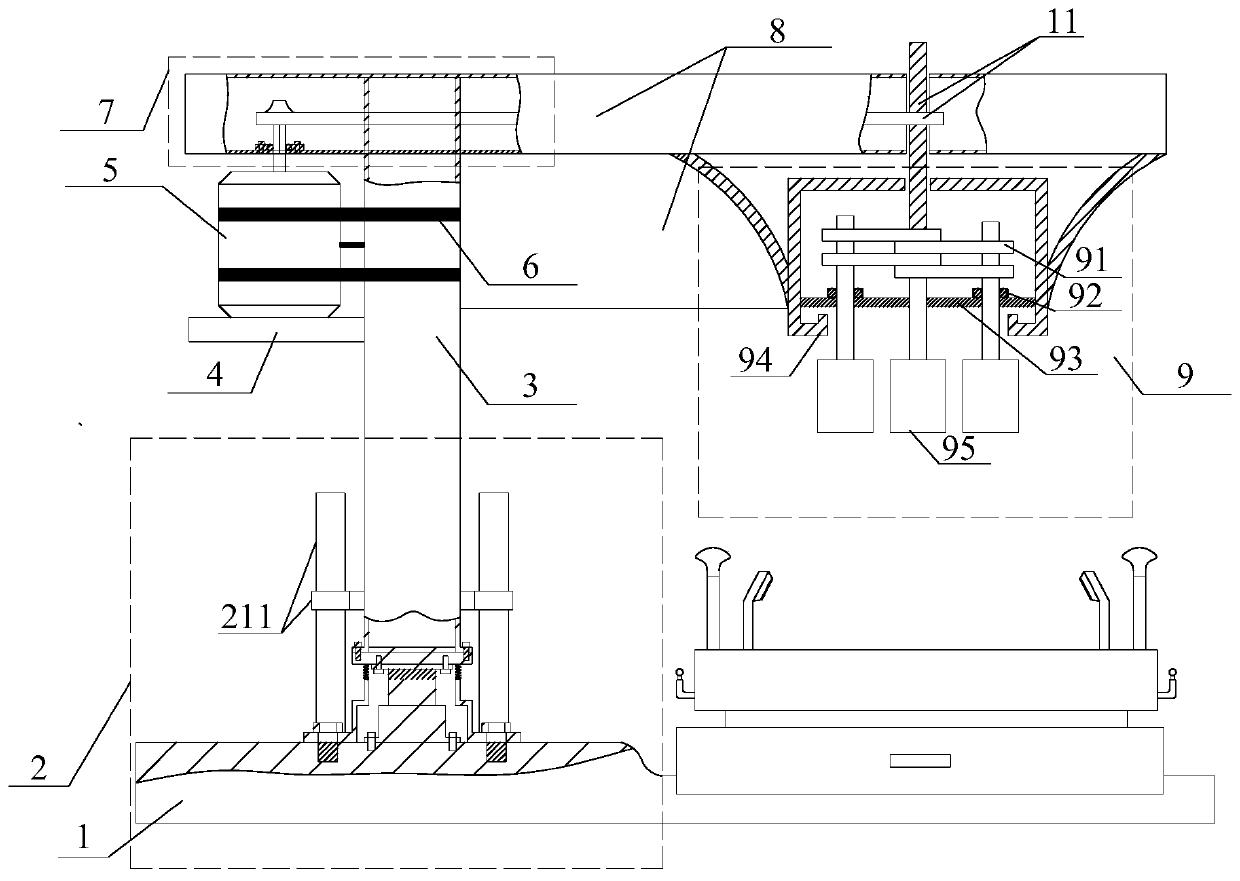 Small multi-drill-bit vertical drilling and core-picking machine for laboratory