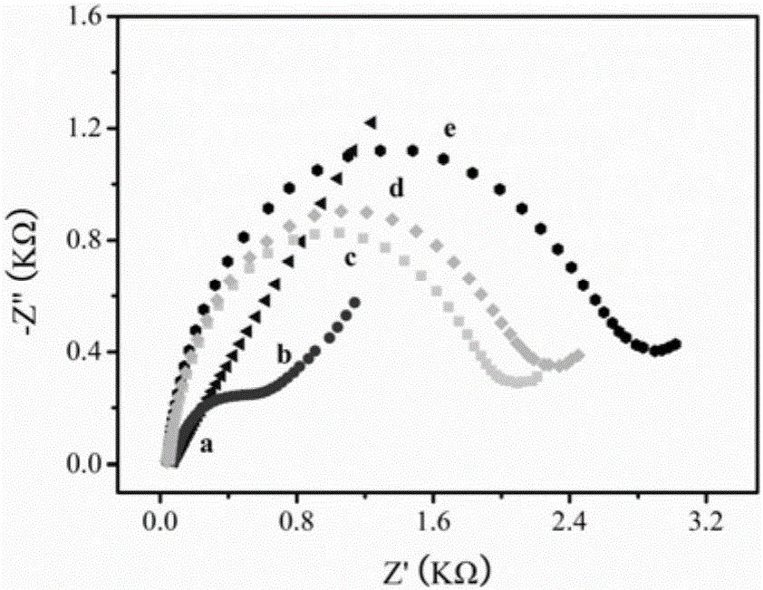 A kind of electrochemical sensor and its preparation and application