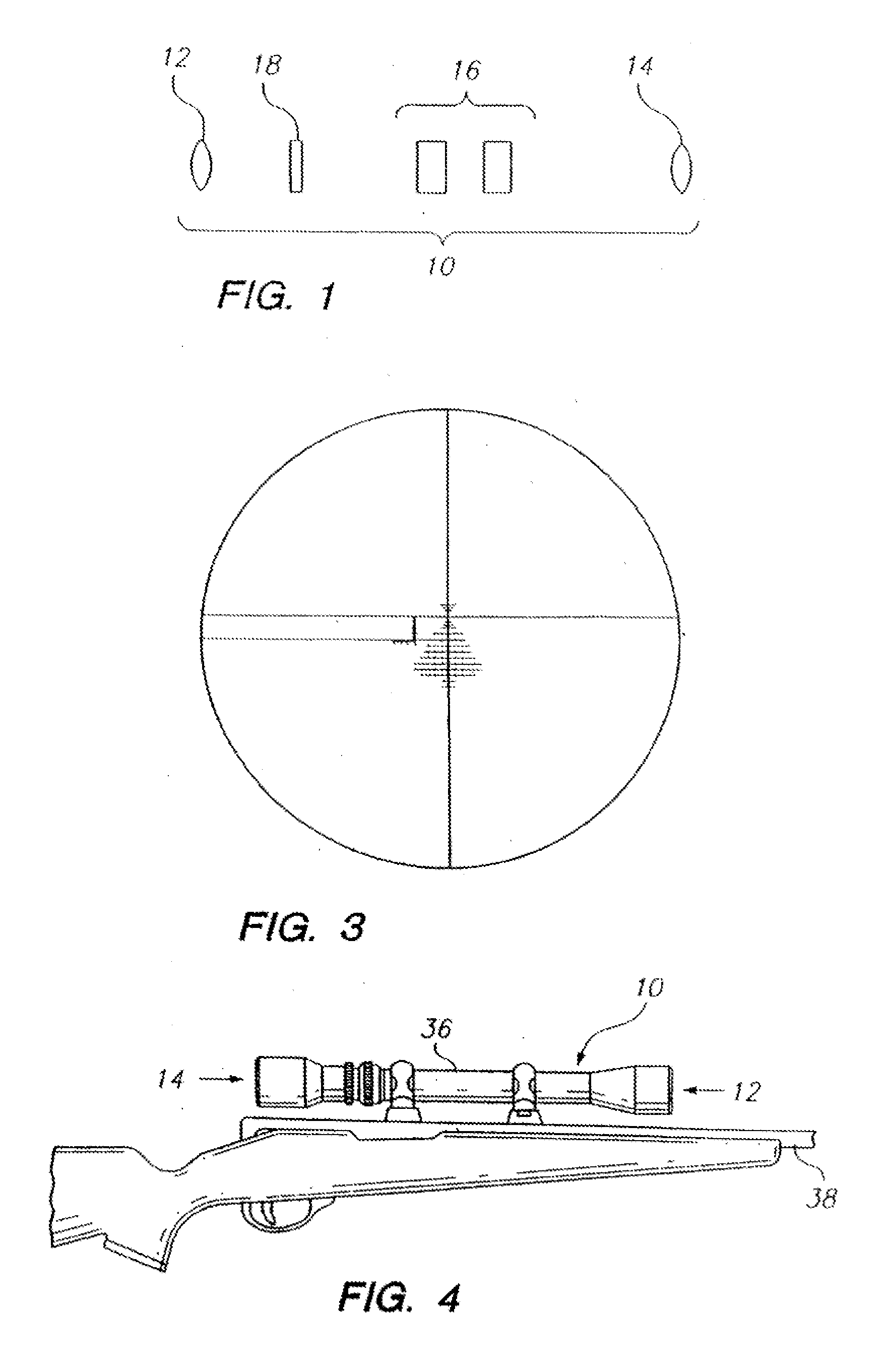 Apparatus and method for calculating aiming point information