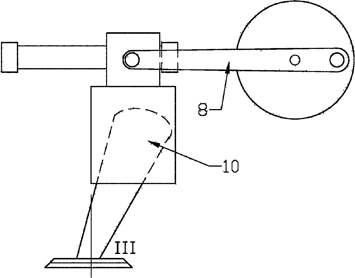 Full-automatic measuring device of load tank