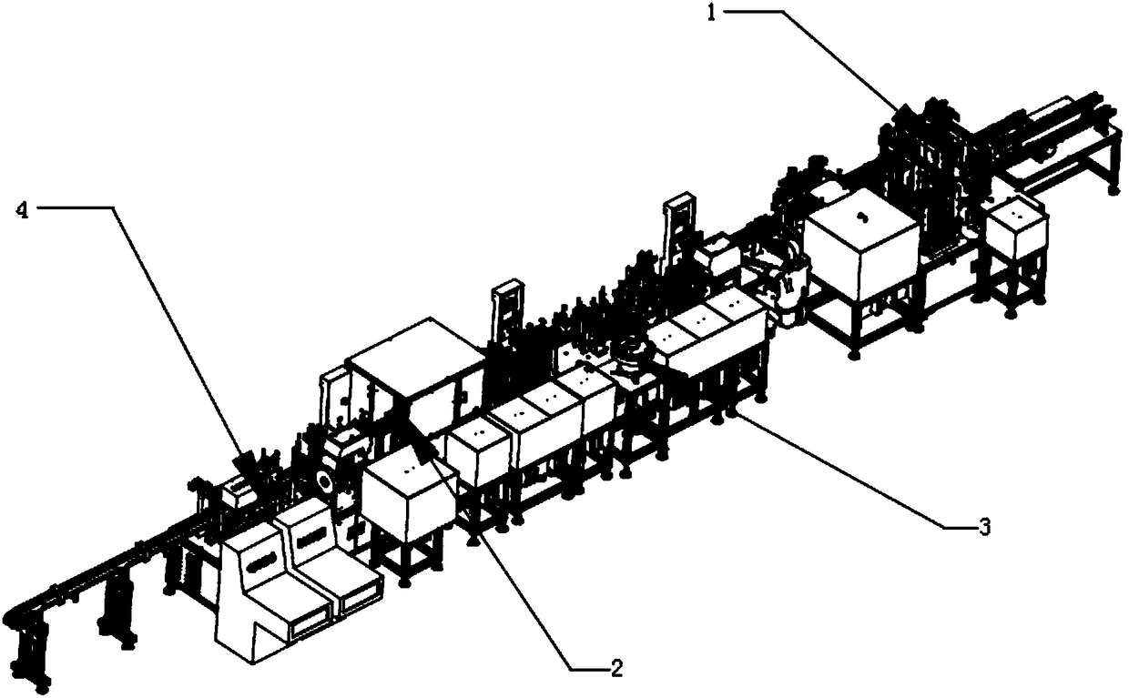 Automatic assembling device for DC contactor