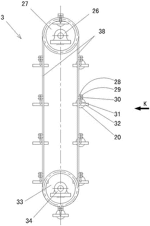 Continuous gravitational potential energy power generation device