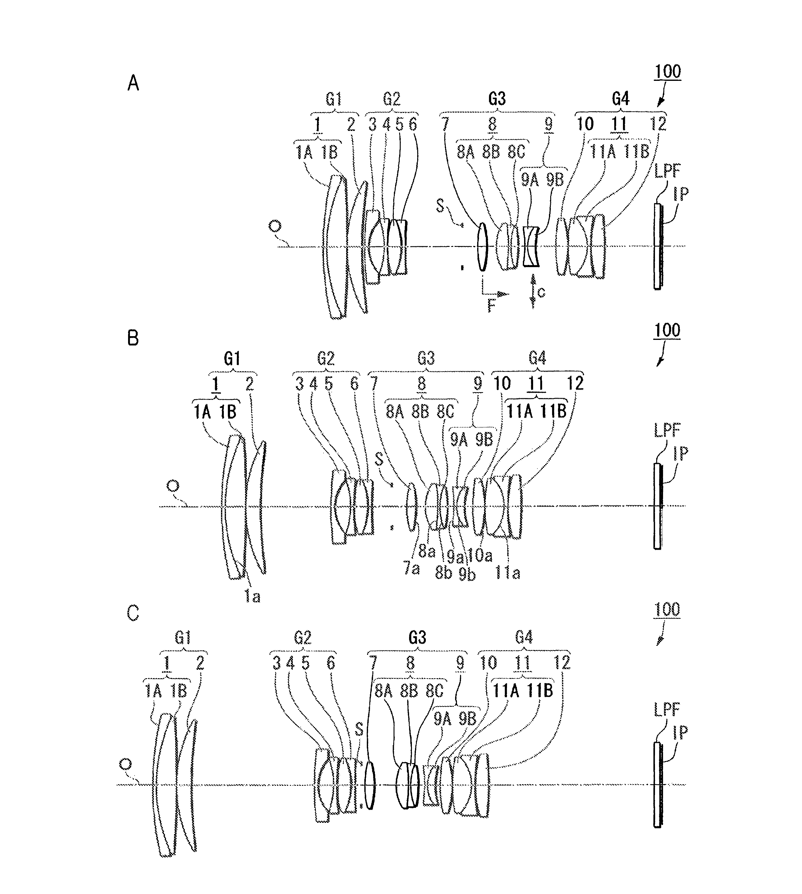 Vibration proof zoom lens and photographing apparatus having the same