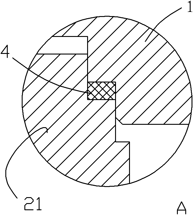 Test container for imitating deep-sea high-pressure environment