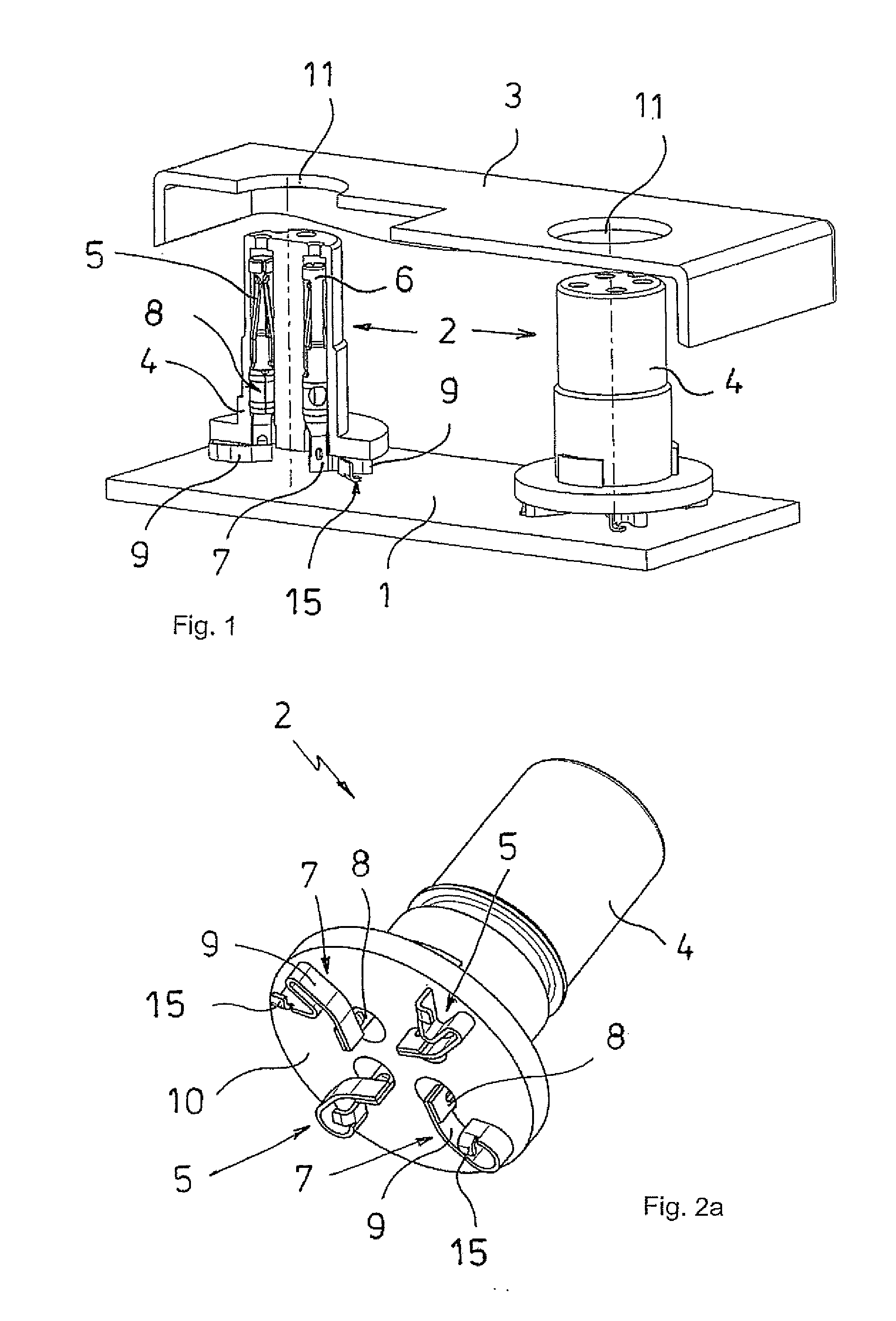 Electrical plug connector with tolerance compensation