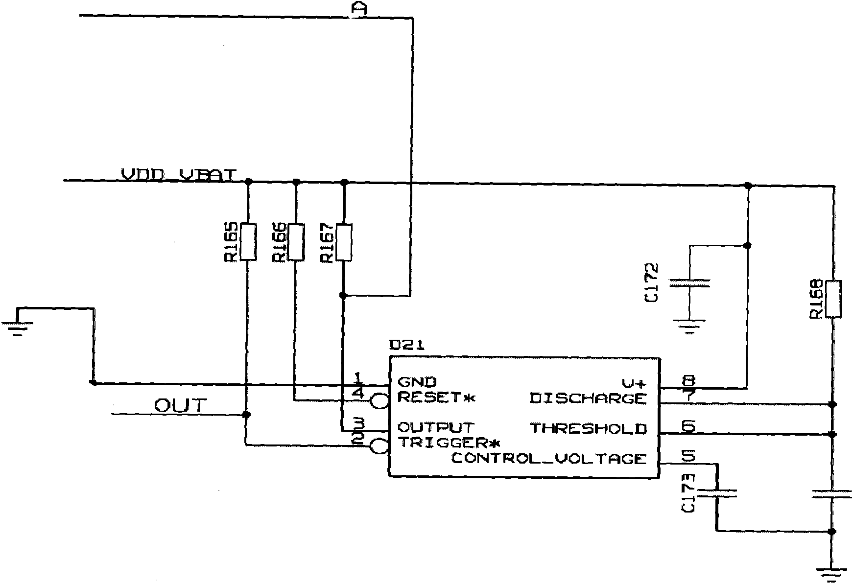 Power control unit and on/off method