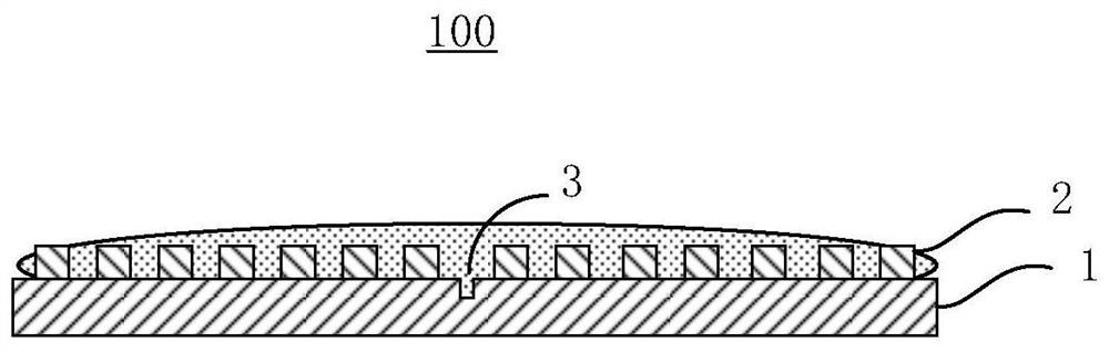 A kind of protective glue for wafer cutting