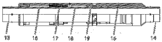 Casing string applying toe end sliding sleeve to full-drift-diameter sliding sleeve and using method thereof