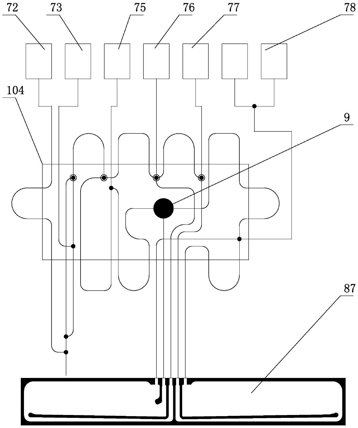 Centrifugal bag type blood component separator