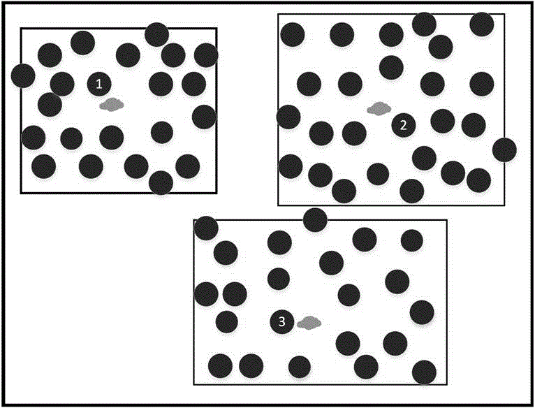 Method for collecting low information density data with scalable quality based on compressed sensing