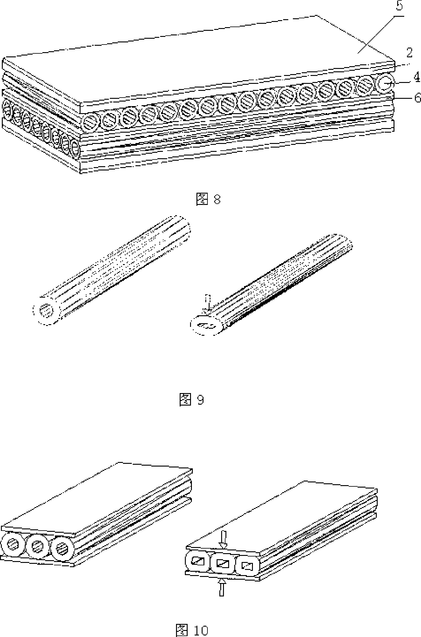 Plant-fiber elastic cushion and mfg. method