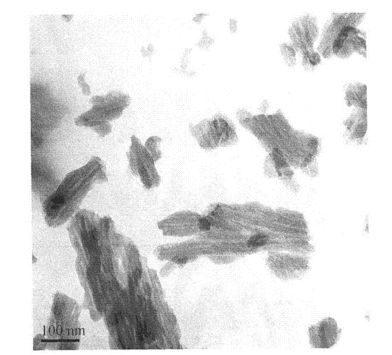 Method for preparing nanometer hollow bar-shaped silicon dioxide materials