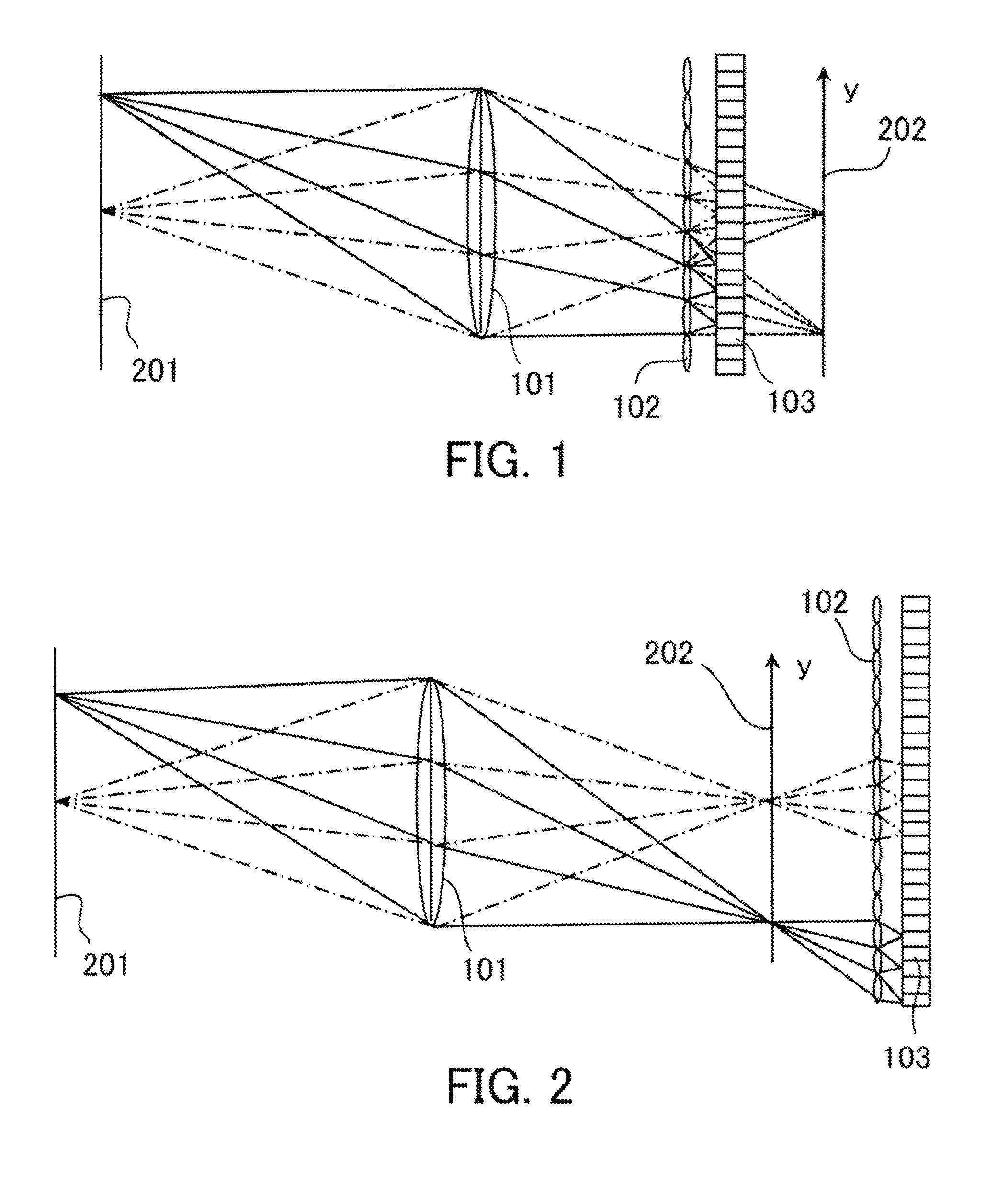 Image pickup apparatus having lens array and image pickup optical system