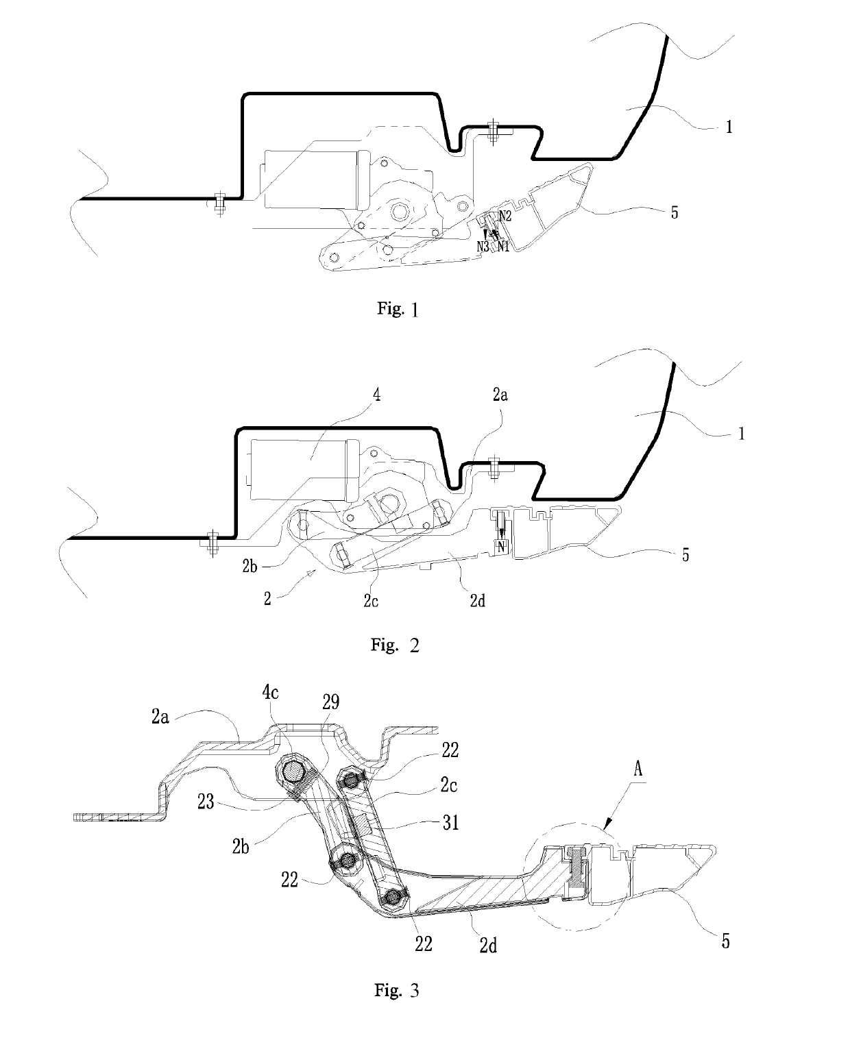 Electric pedal for automobiles