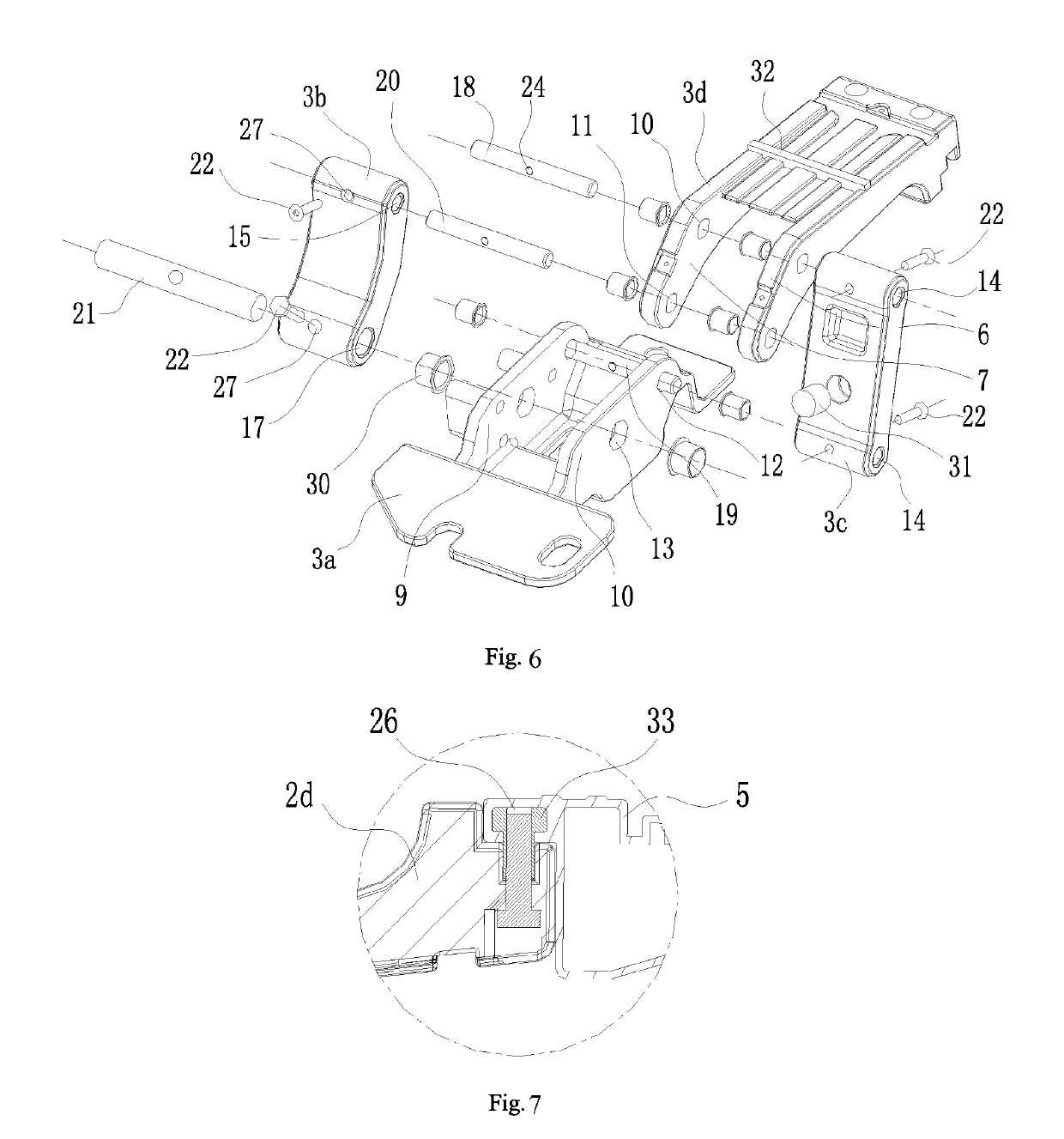 Electric pedal for automobiles