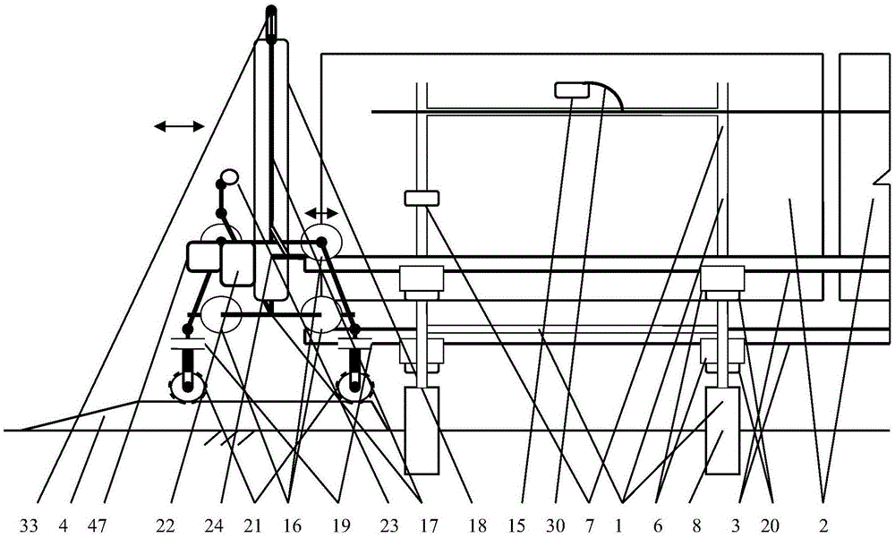 Photovoltaic power generation system with tracks and method