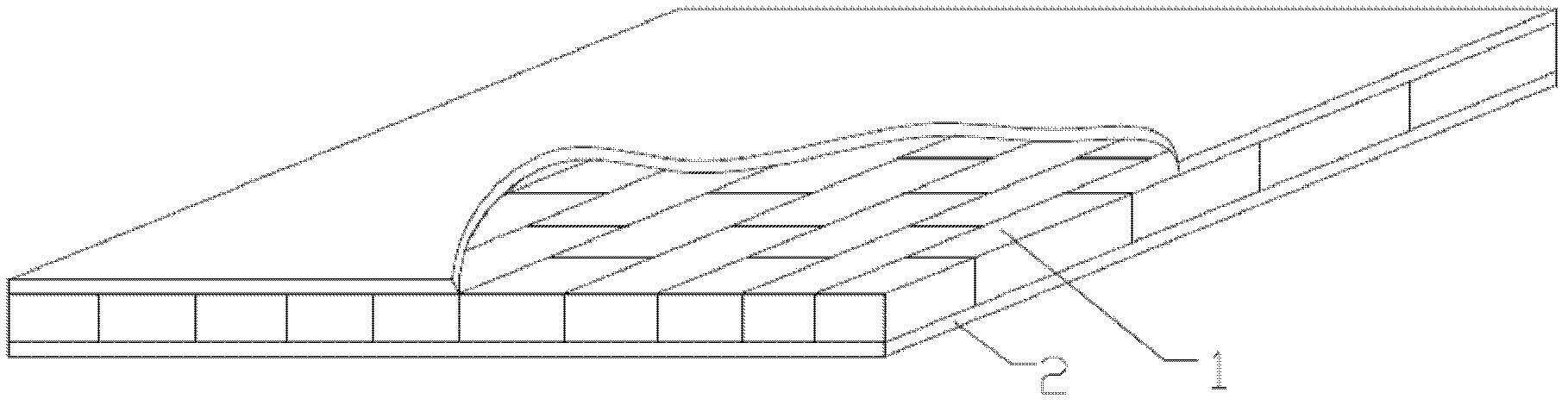 Sericulture tree core blockboard and production method thereof