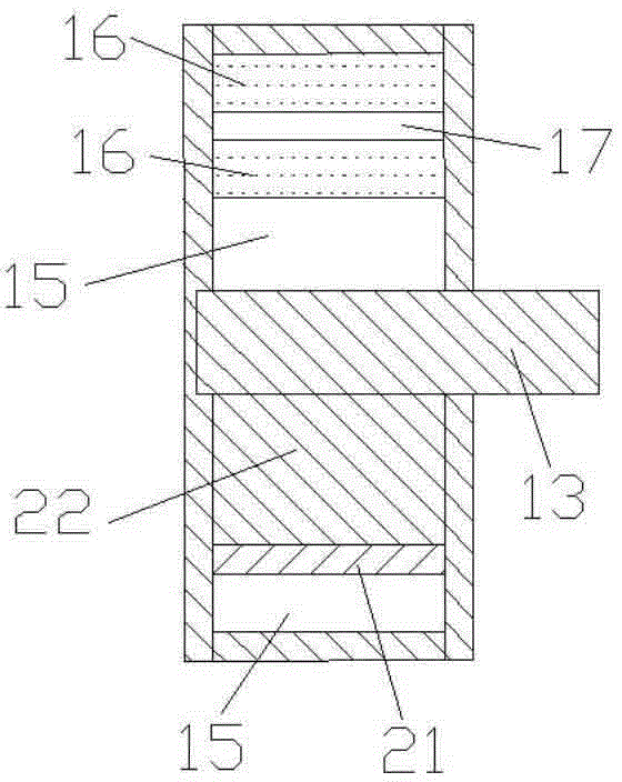 Pneumatic type partition plate moving system