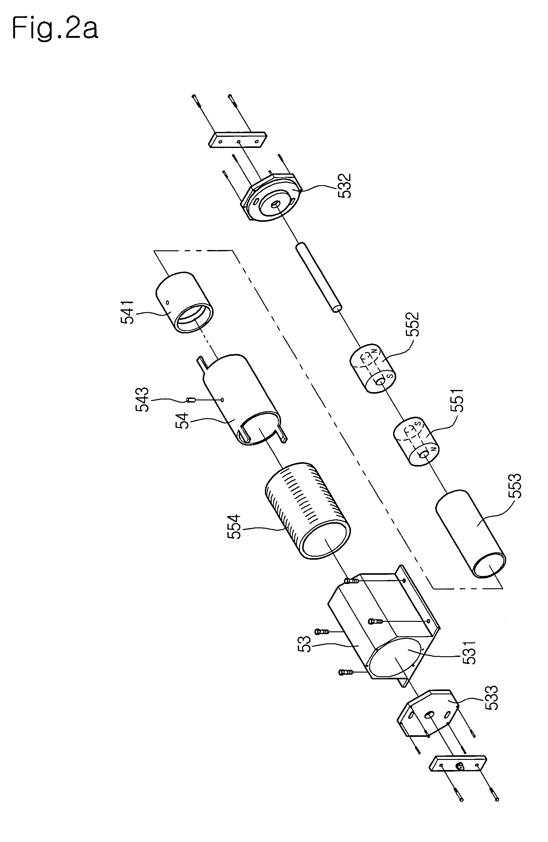 Muscular motion simulating system